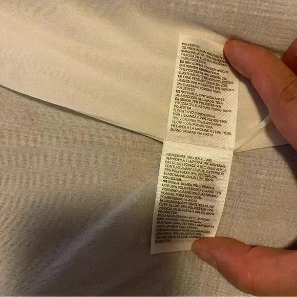 NWT H&M Women's Belted Midi Knee Length Sheath Dress Professional Grey XXL - Picture 7 of 16